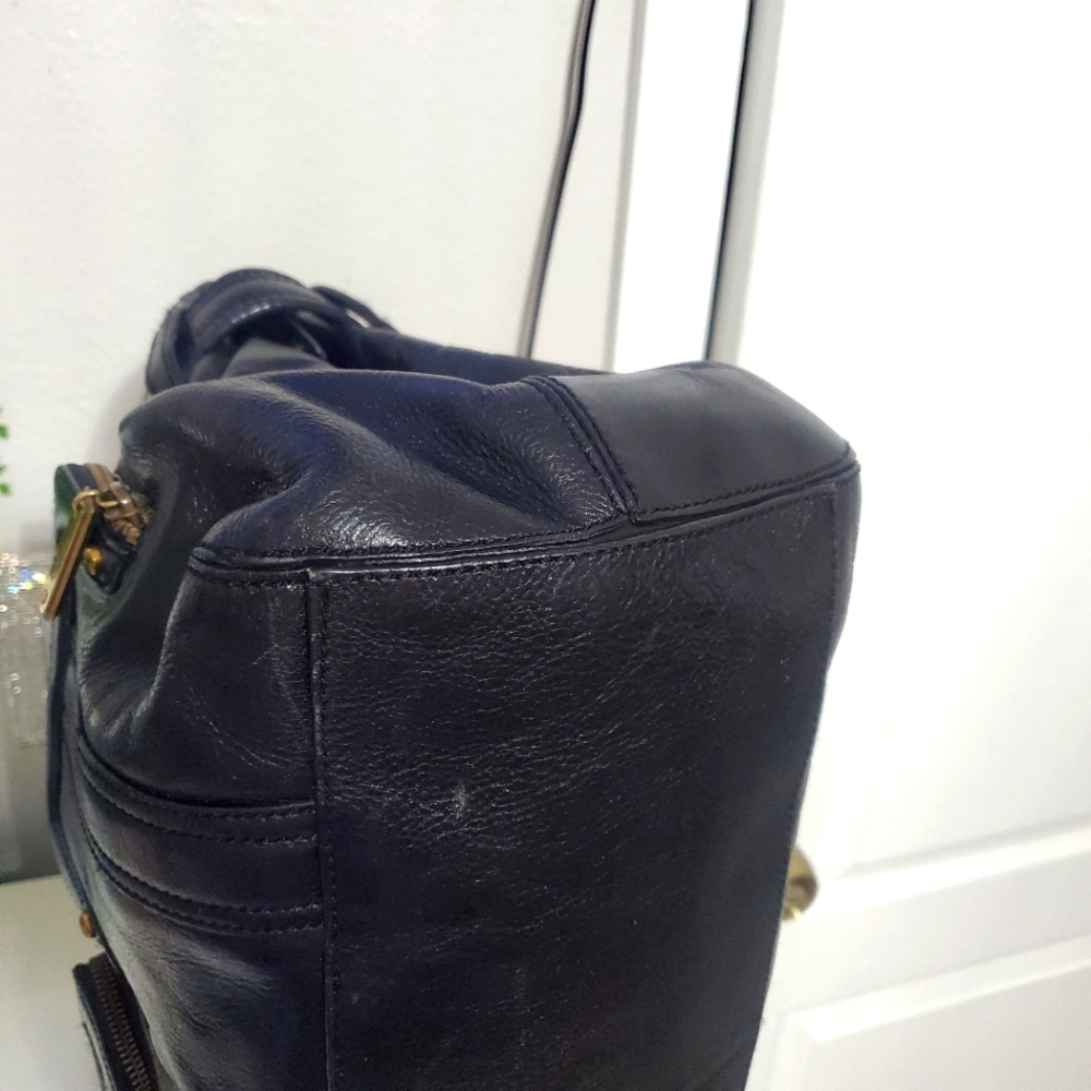 Cole Haan Large Blach Shoulder Bag View 6